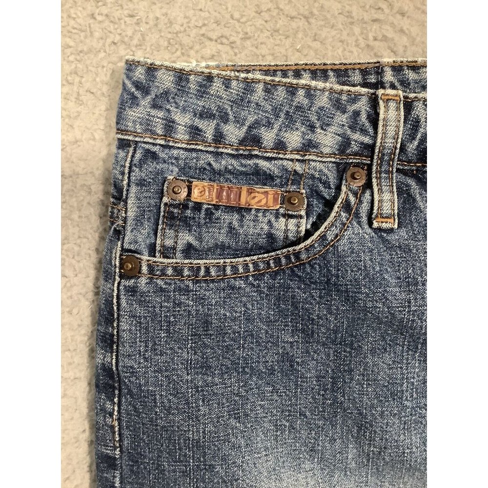 LEI Vintage Denim Jean Skirt Cotton Y2K Junior Size 3 - Picture 3 of 11